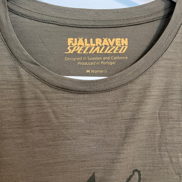 Fjallraven x Specialized Wool T-shirt, W’s size Medium - Picture 4 of 8